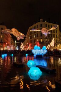 Fête des lumières à Lyon chauffeur privé Ash Driver