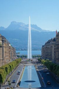 Genève place montagne chauffeur privé Lyon Ash Driver