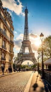 Tour eiffel Paris chauffeur privé Lyon Ash Driver